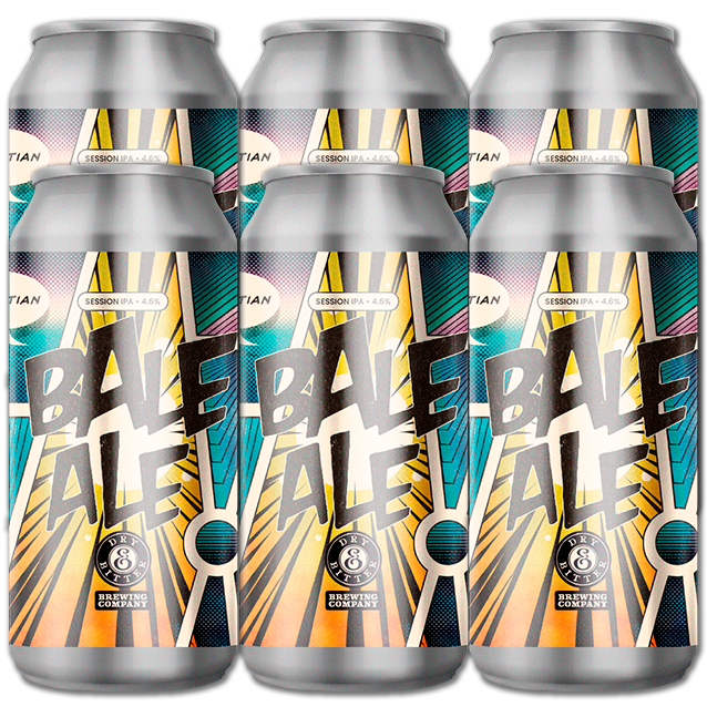 Dry & Bitter - Christian Bale Ale - 4,6% Session IPA