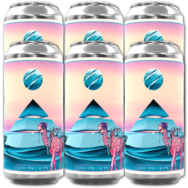 Dry & Bitter X Fanø Bryghus- Desert Delerium - New England IPA (6-Pack)