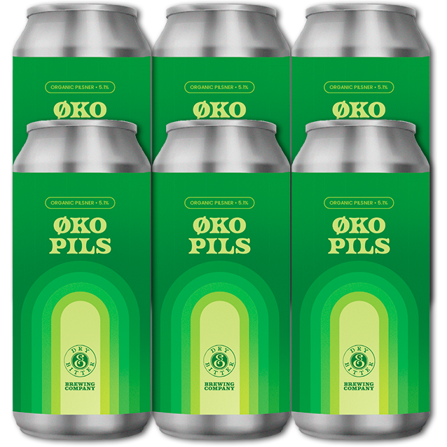 Dry & Bitter - Øko Pils - 5,1% Økologisk Pilsner