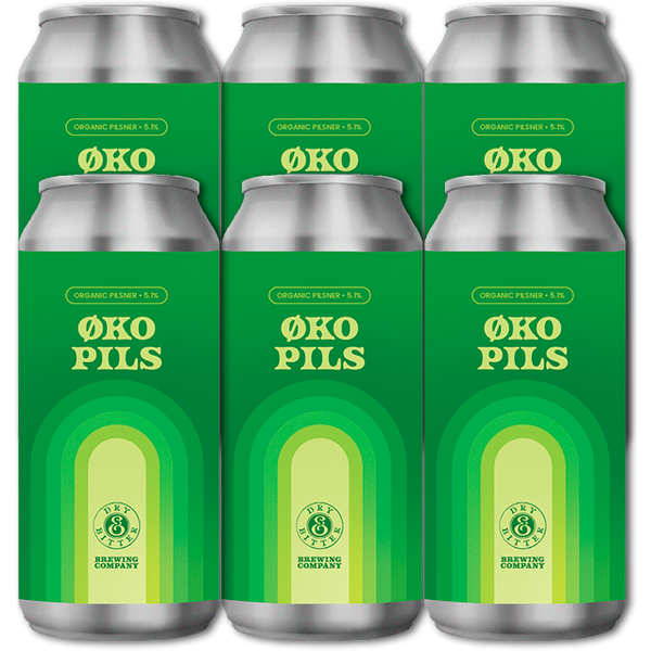 Dry & Bitter - Øko Pils - Økologisk Pilsner (6-Pack)