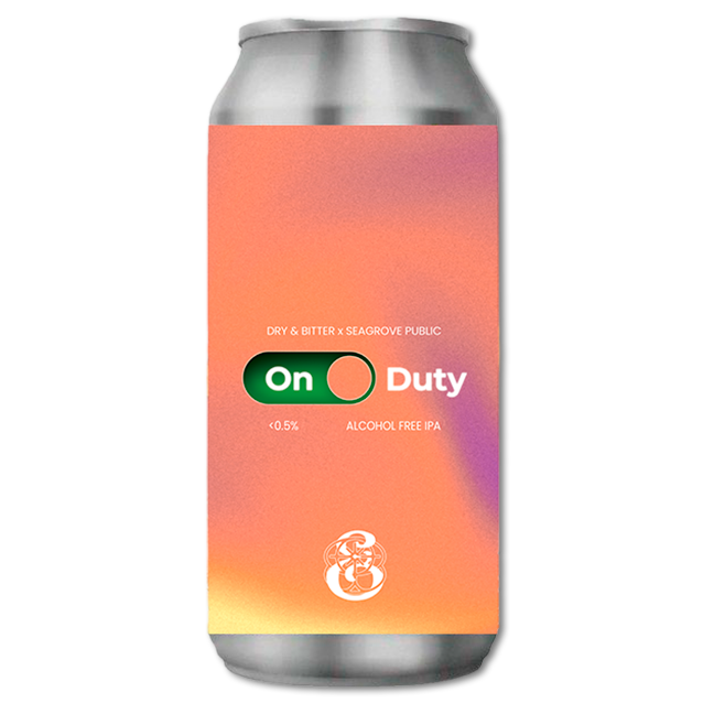 Dry & Bitter x Seagrove Public - On Duty - 0,5% Alkoholfri IPA