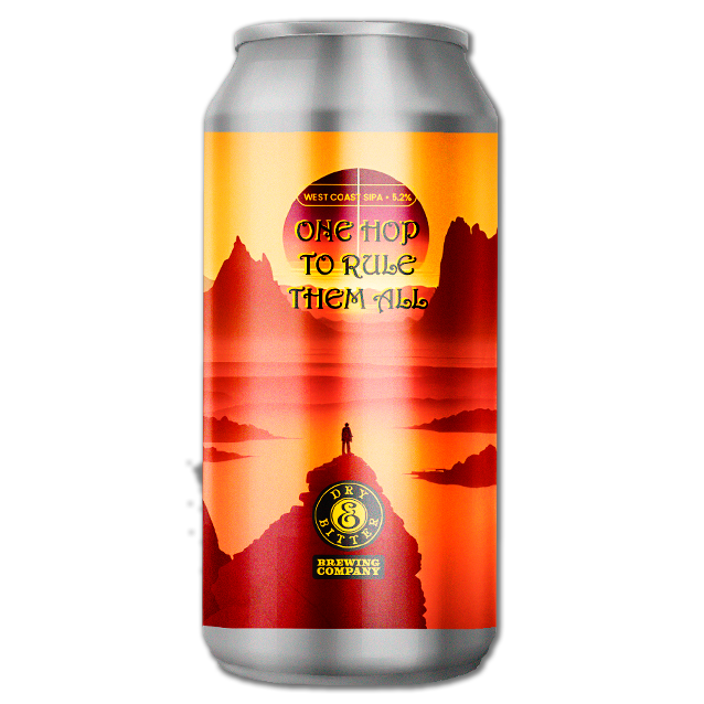 Dry & Bitter - One Hop To Rule Them All - 5,2% Session West Coast IPA
