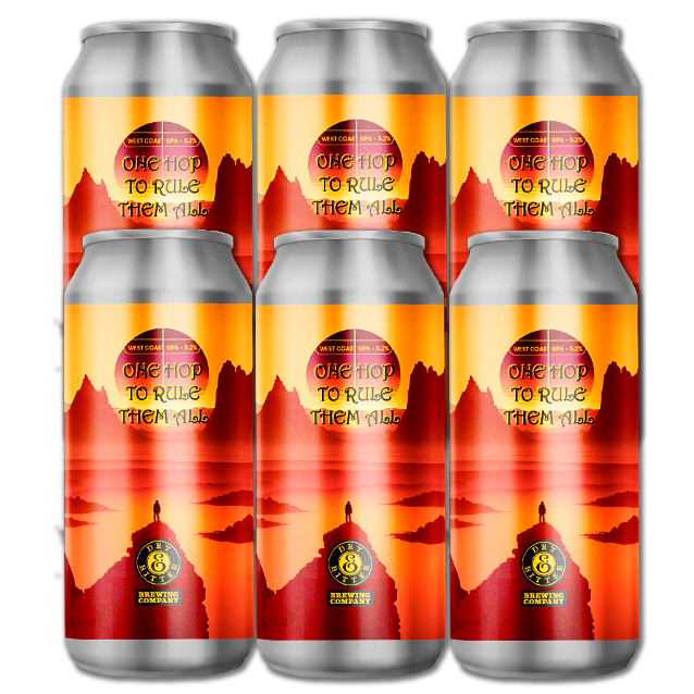 Dry & Bitter - One Hop To Rule Them All - 5,2% Session West Coast IPA