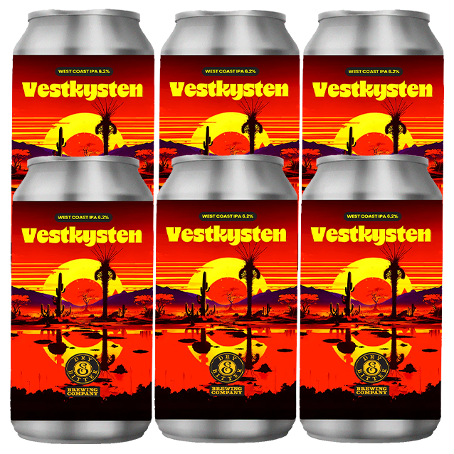 Dry & Bitter - Vestkysten - 6,2% West Coast IPA