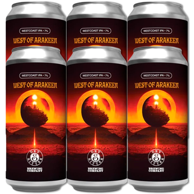 Dry & Bitter - West Of Arakeen - West Coast IPA (6-Pack)