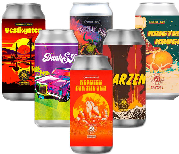 Dry & Bitter Smagekasse (6 stk.)(Gns. 37,5 kr. pr. øl)