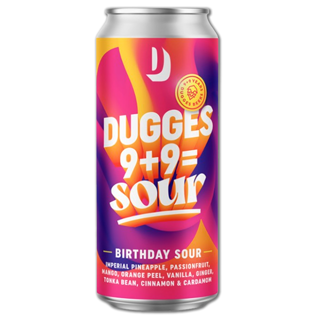 Dugges - 9+9=Sour - 9% Imperial Fruited Sour