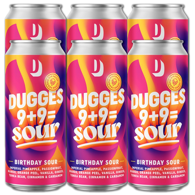 Dugges - 9+9=Sour - 9% Imperial Fruited Sour