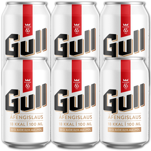 Egils - Gull Afengislaus - Alkoholfri Lager (6-Pack)