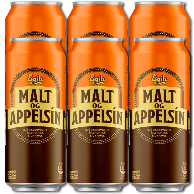 Egils - Malt Og Appelsin - Alkoholfri Malt Øl (6-Pack)