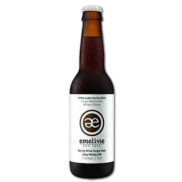 Brouwerij Emelisse - White Label Barley Wine Islay Whisky BA 2023 - 11,6% BA Barleywine