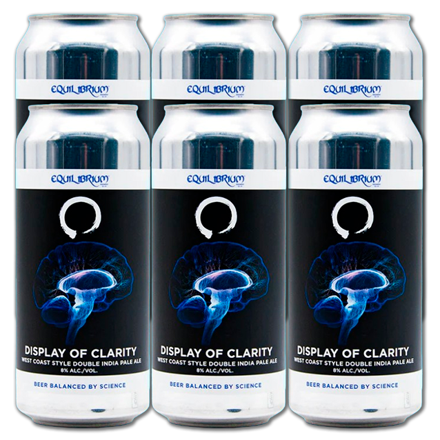 Equilibrium - Display Of Clarity - 8% West Coast Double IPA