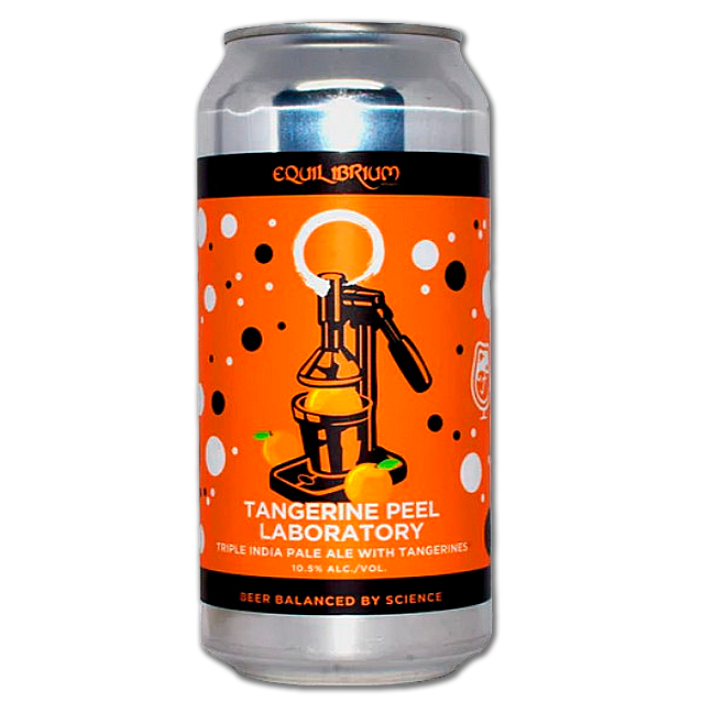 Equilibrium X Foam Brewers - Tangerine Peel Laboratory - 10,5% Triple IPA