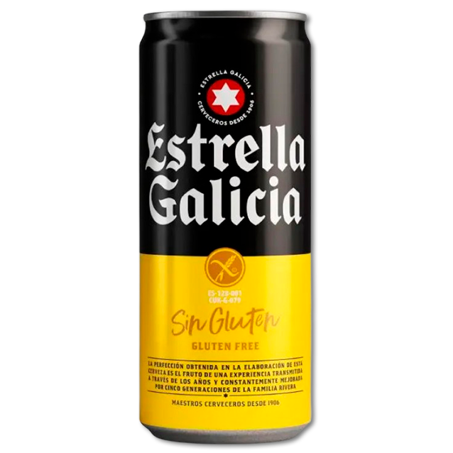 Estrella - Estrella Galicia - 5,5% Glutenfri Lager