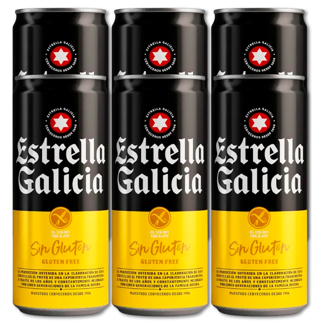 Estrella - Estrella Galicia - 5,5% Glutenfri Lager