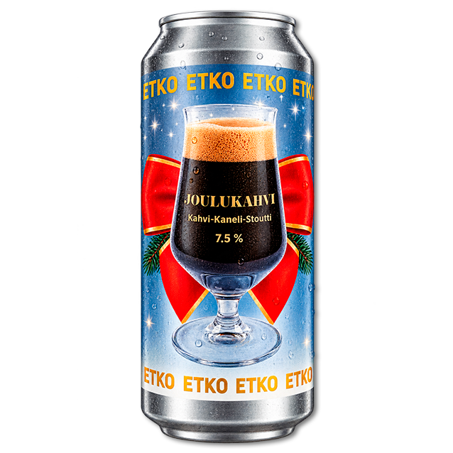 ETKO - Joulukahvi - 7,5% Kaffe Stout