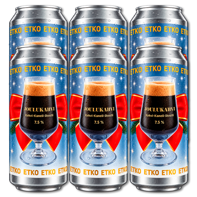 ETKO - Joulukahvi - 7,5% Kaffe Stout