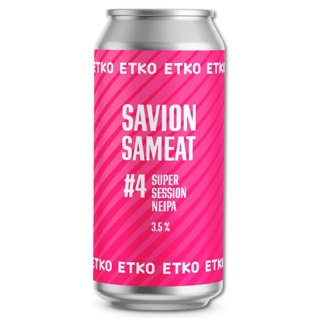 ETKO - Savion Sameat #4 - 3,5% Session IPA
