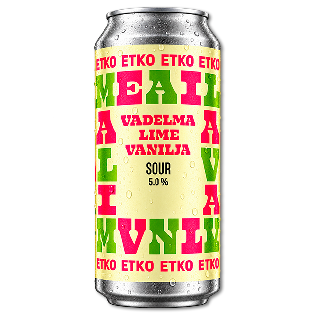 ETKO - Vadelma Lime Vanilja Sour - 5% Fruited Sour