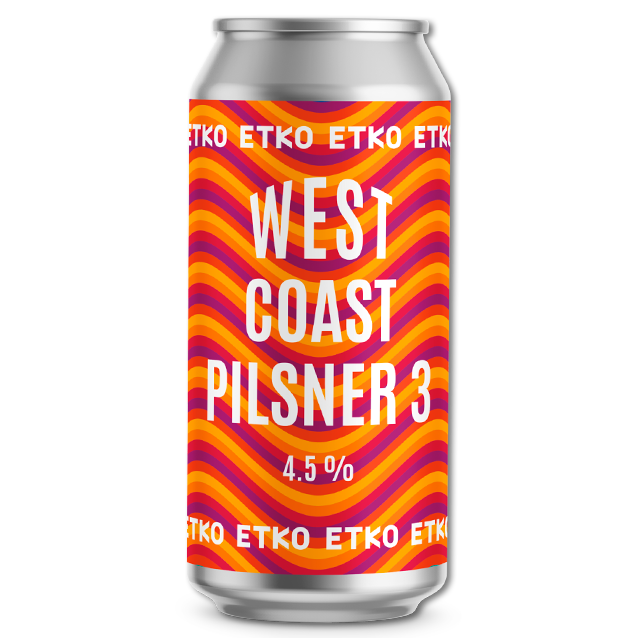 ETKO - West Coast Pilsner 3 - 4,5% West Coast Pilsner