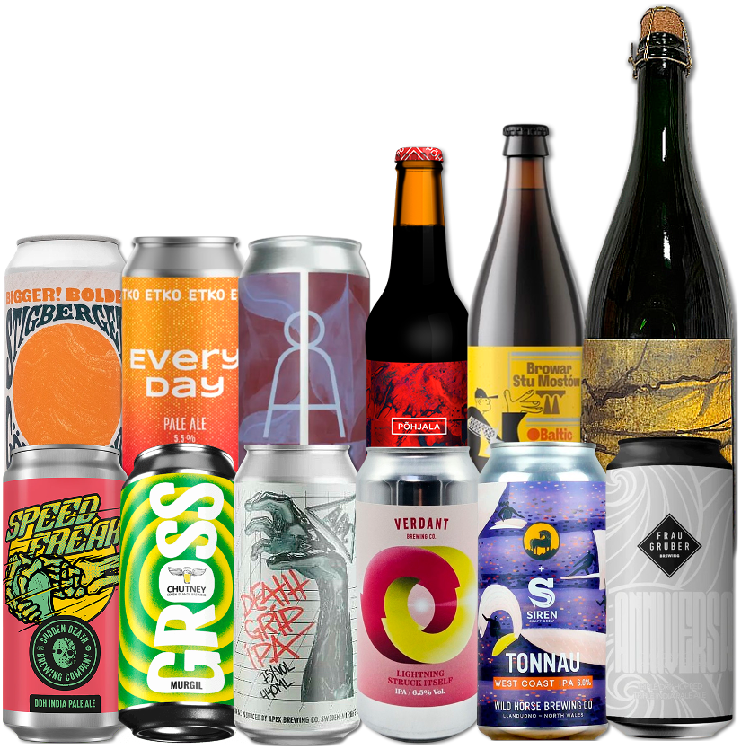 European Craft Smagekasse (12 stk.) (Gns. 45,75 kr. pr. øl)