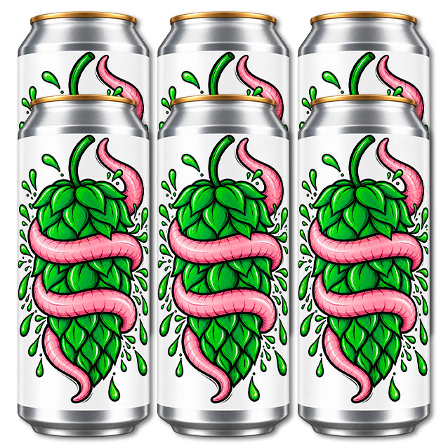 Fermenterarna - Worm Juice - 8,5% Double IPA