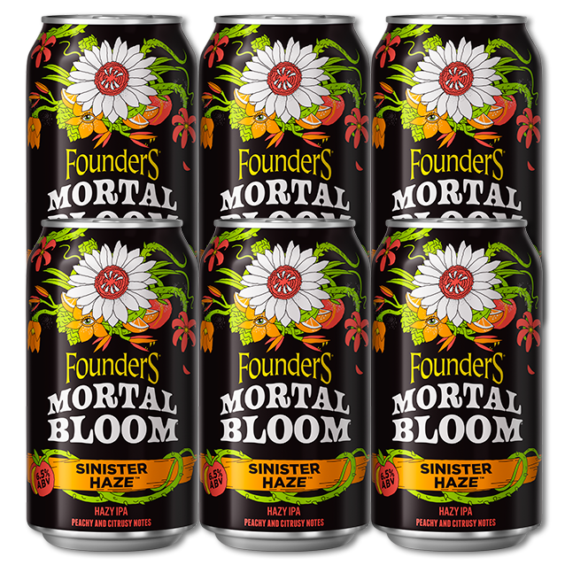Founders - Mortal Bloom: Sinister Haze - 6,5% New England IPA