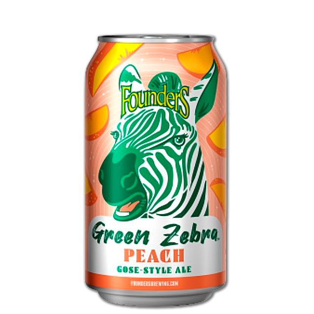Founders - Green Zebra: Peach - 4,6% Peach Gose