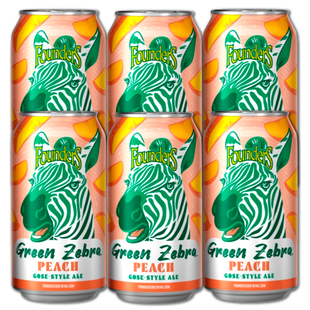 Founders - Green Zebra: Peach - 4,6% Peach Gose