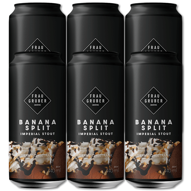 Frau Gruber - Banana Split - Imperial Stout (6-Pack)