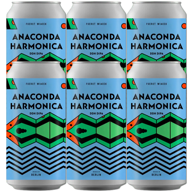 Fuerst Wiacek - Anaconda Harmonica - Double IPA (6-Pack)