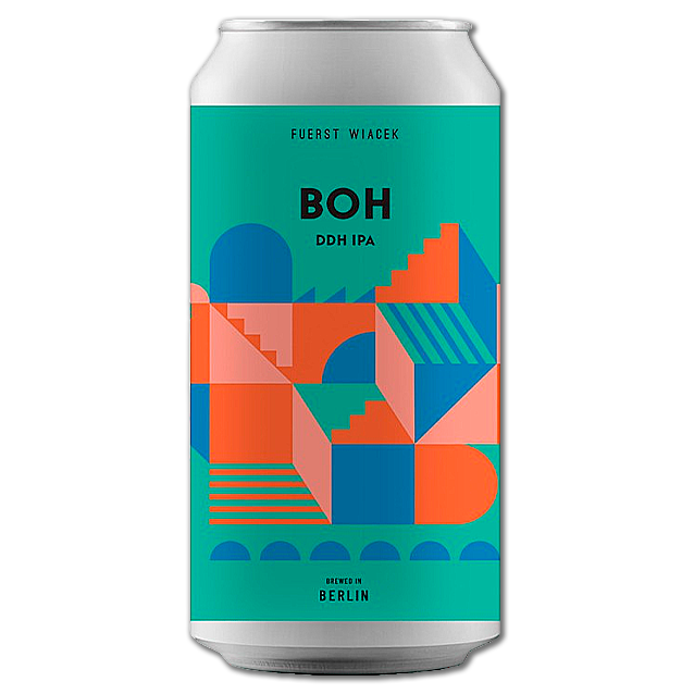 Fuerst Wiacek x Garage Beer - Boh - 6,8% New England IPA