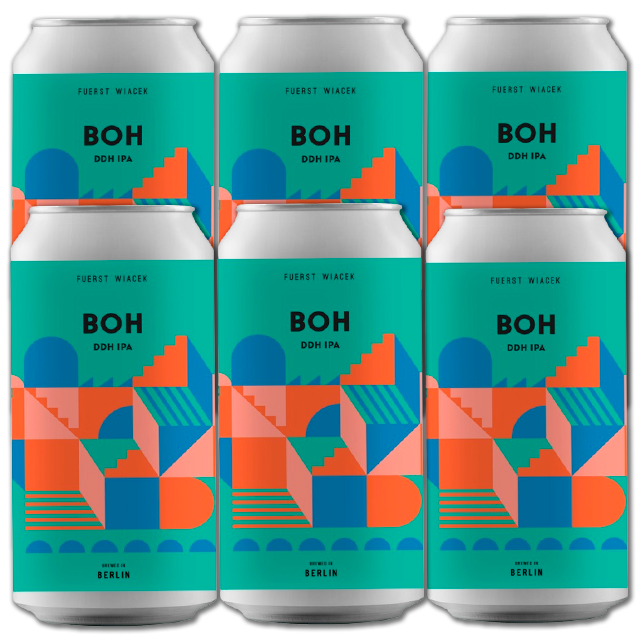 Fuerst Wiacek x Garage Beer - Boh - 6,8% New England IPA