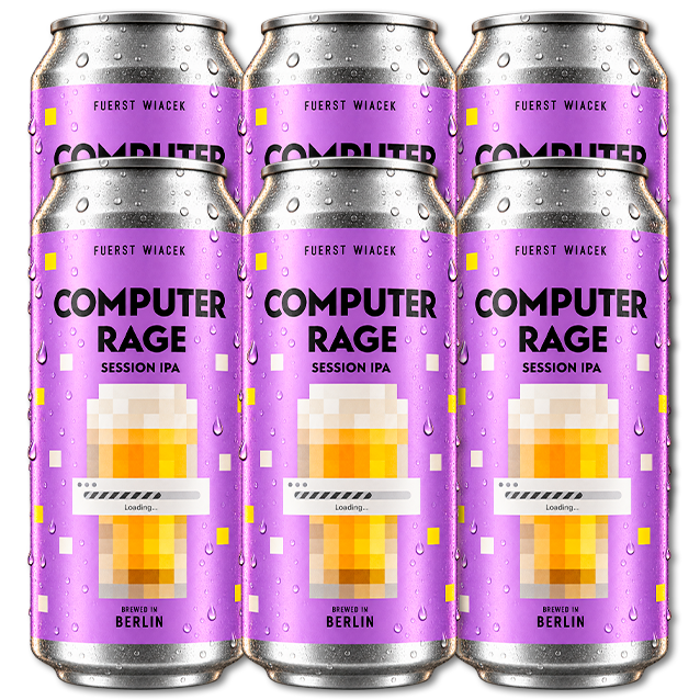 Fuerst Wiacek - Computer Rage - 4,8% New England Session IPA
