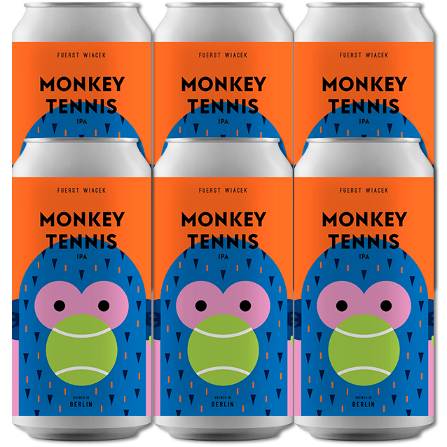 Fuerst Wiacek - Monkey Tennis - 6,8% New England IPA