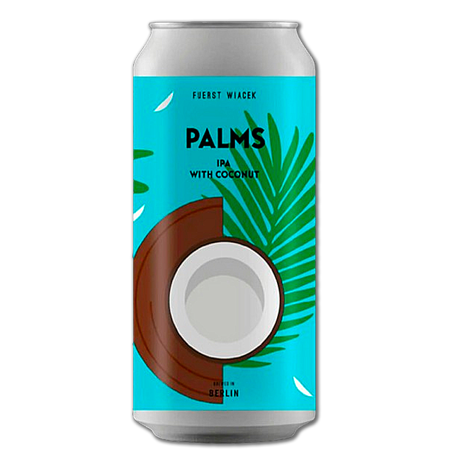 Fuerst Wiacek X Finback - Palms - 6,8% Coconut New England IPA