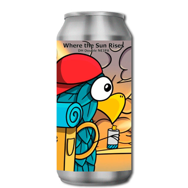 Brewsketeers x Gamborg - Where The Sun Rises - New England Double IPA