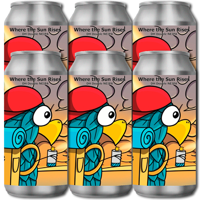 Brewsketeers x Gamborg - Where The Sun Rises - New England Double IPA