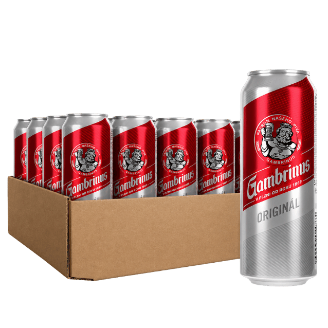 Gambrinus Originál – 4,3% Tjekkisk Lager