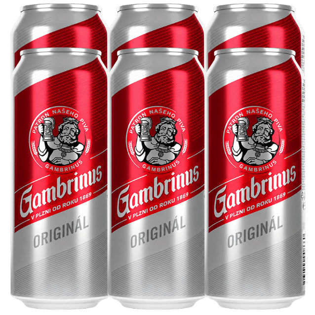 Gambrinus Originál – 4,3% Tjekkisk Lager
