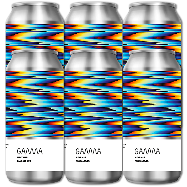Gamma - Heat Map - Pale Ale (6-Pack)
