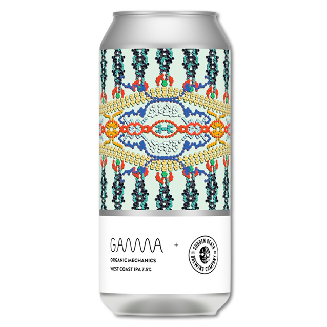 Gamma x Sudden Death - Organic Mechanics - 7,5% West Coast IPA