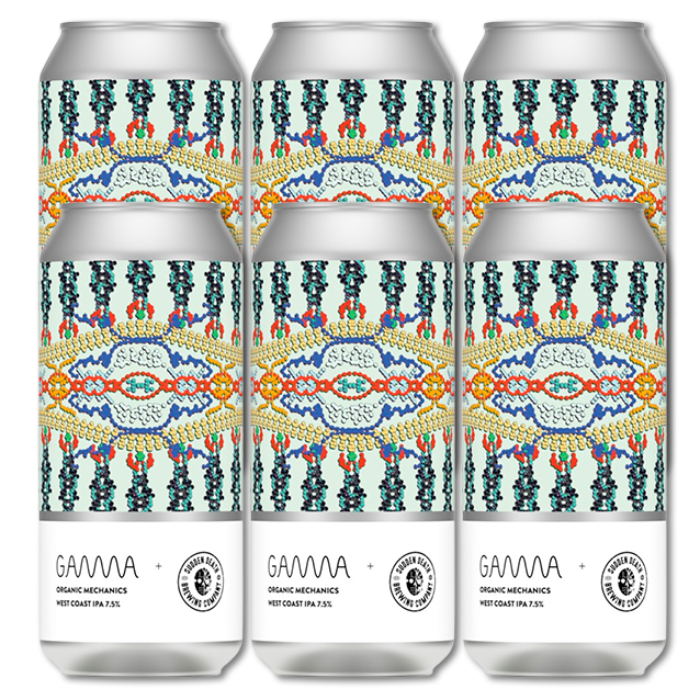 Gamma x Sudden Death - Organic Mechanics - 7,5% West Coast IPA