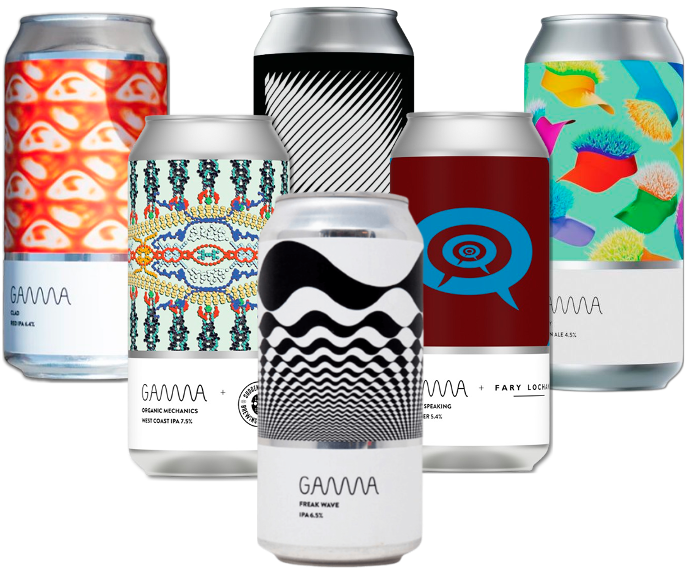 Gamma Smagekasse (6 stk.)(Gns. 37,5 Kr. Pr. Øl)