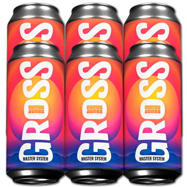 Gross X Mumbo Jumbo - Master System - 5,8% West Coast IPA