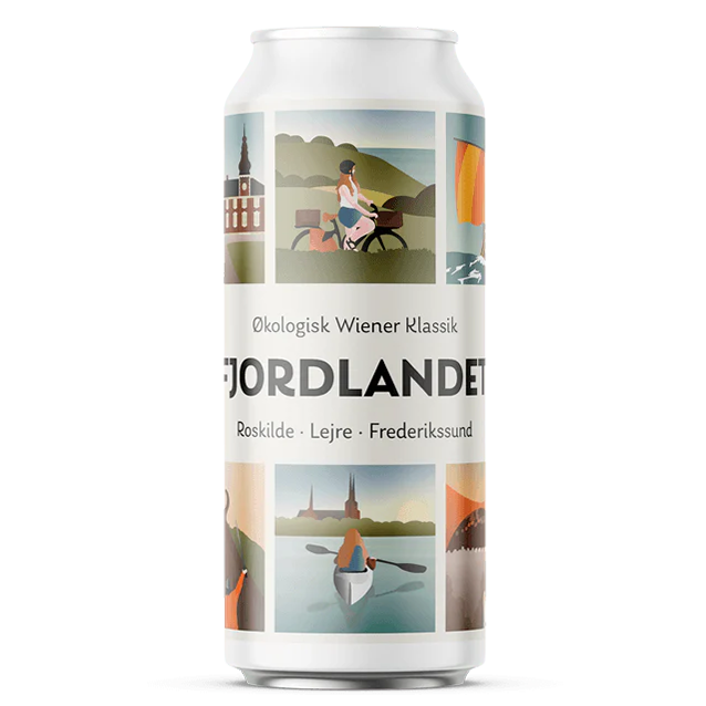 Herslev Bryghus - Fjordlandet - 4,4% Økologisk Vienna Lager