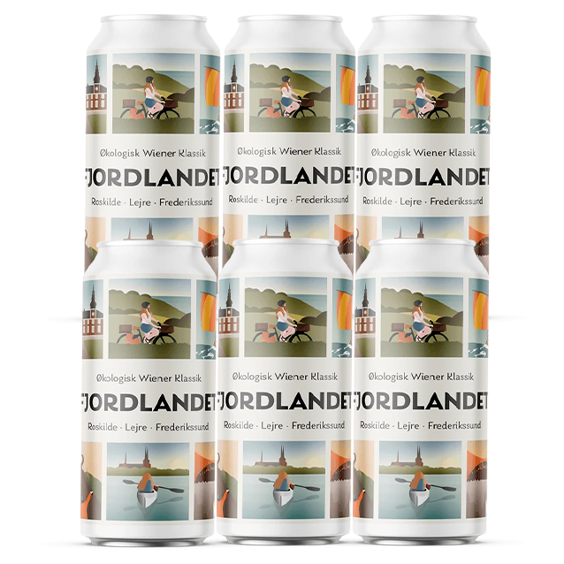 Herslev Bryghus - Fjordlandet - 4,4% Økologisk Vienna Lager