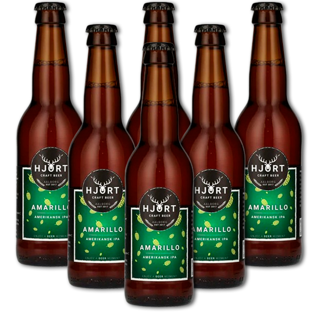 Hjort Beer - Amarillo - American IPA (6-Pack)