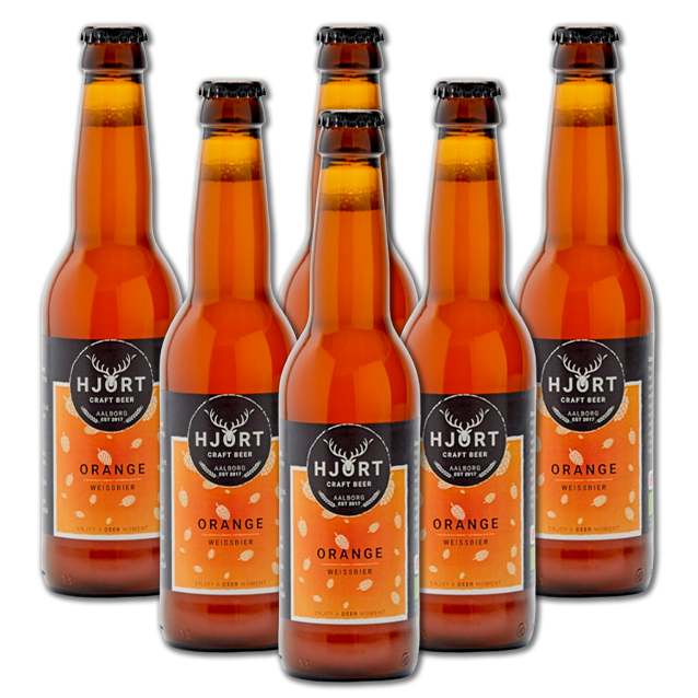 Hjort Beer - Orange - 5,1% Weissbier