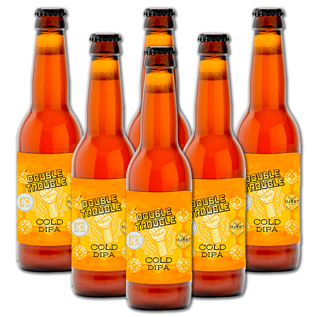 Hjort Beer x L'Estupenda - Double Trouble - 8,3% Cold Double IPA